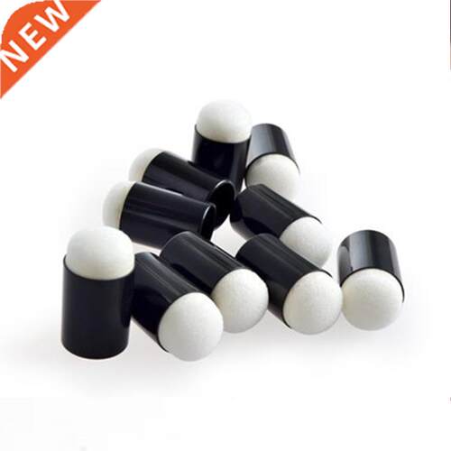 Brues 10pcs Sponge Finger Daubers Foam Painting Ink Pad St