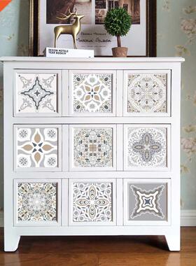 10PCS Tile Sticker Waterproof Bathroom Kitchen Wall Stickers