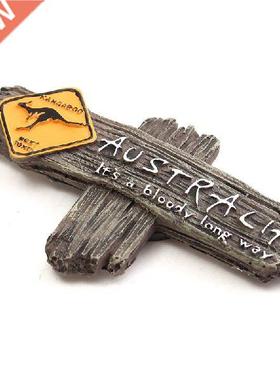 Bloody Long Way Austalia Kangaoo D esin Fidge Magnet