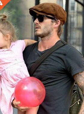 Male Plus Size Ivy Hat Big Head Man Spring Summer and Autumn