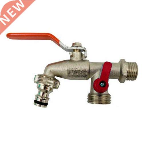 Garden Water Double Connector Faucet Adapter 1/2 Garden Out
