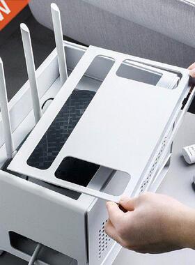 Router Storage Box Double-layer Hollow Cable Management