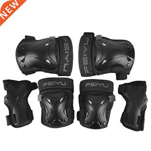 6Pcs/set Protective Gear Set Skating Helmet Knee Pads Elbow