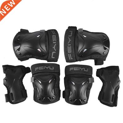 6Pcs/set Protective Gear Set Skating Helmet Knee Pads Elbow