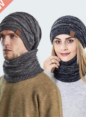 Cross-border Popular Knitted Wool Hat Women's Pile Hat