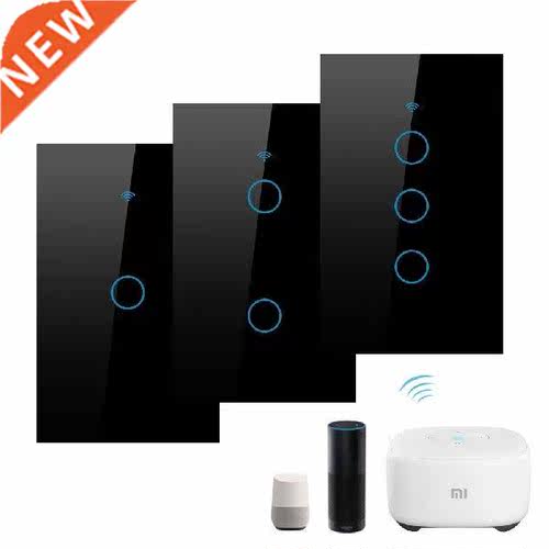 Wireless Wall Switches 1/2/3/4 Gang Voice Control For