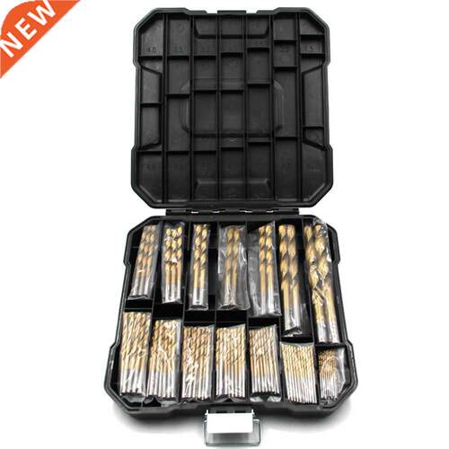 99PCS Titanium Coated HSS High Speed Steel Drill Bit Set