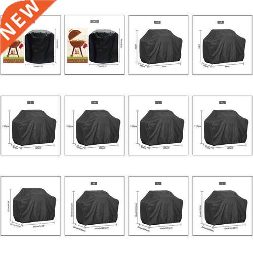 190T 210D BBQ Cover Outdoor Dust Waterproof Weber Heavy Duty