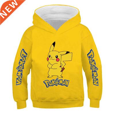 Pokemon Kids Girls Boys Sweatshirts for Winter Spring Childr