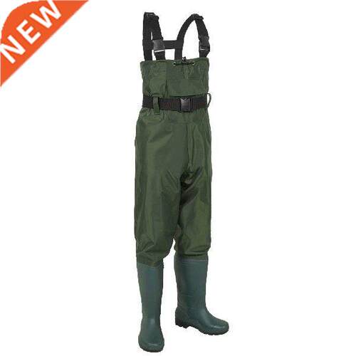 Fiing Chest Waders For Men With Boots Waterproof Nylon
