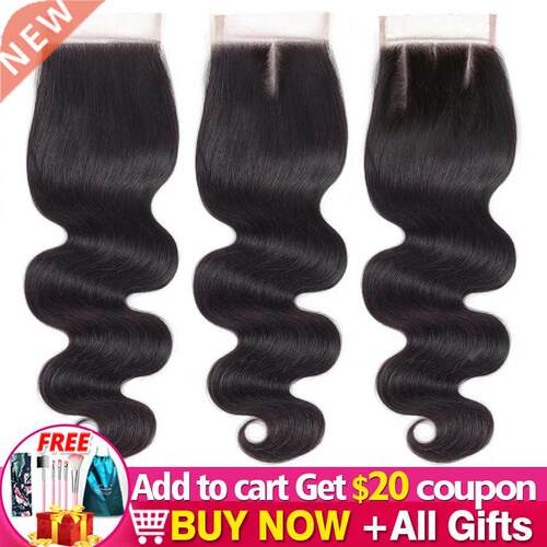 Jarin Body Wave Lace Closure 4x4 Lace Closure With Baby Hair