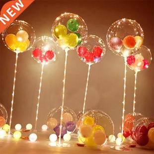 1set LED Balloons Stand birthday party decorations kids Hel