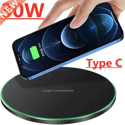 30W Wireless Charger Pad For iPhone 13 12 11 Pro Max Qi Char