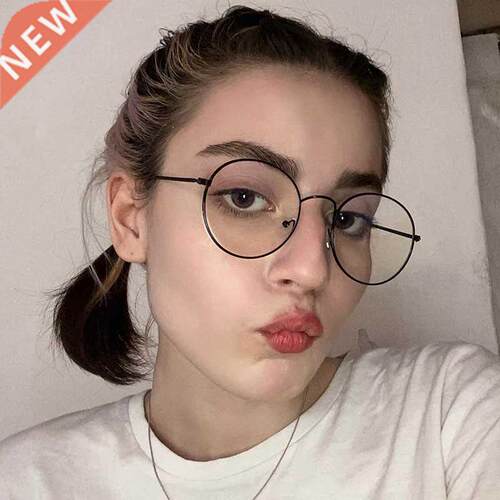 Women's Metal Eyeglasses Anti-blue Glasses Optical Eyewear S
