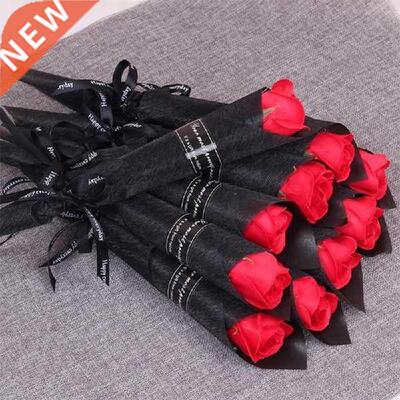 5pcs/lot Soap Rose Artificial Carnation Friend Valentine's