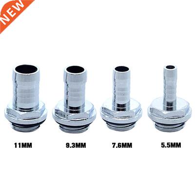 5.5/7.6/9.3/11mm Computer PC Water Cooler Tank Drainage Buff