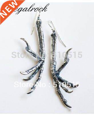 Regalrock Gothic Raven Claw Talon Earring Punk Crow ird Sk