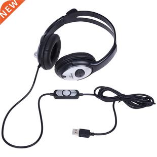 USB Stereo Headphone Earphone with MIC for Gaming Console Su
