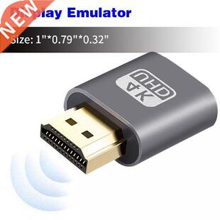 HDMI-compatible Virtual Display 4K DDC EDID Dummy Plug EDID