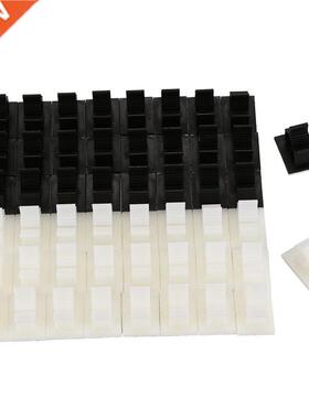 Cable Clps, Wre Clps, 50 Peces 3 meters Self-Adhesve Ad