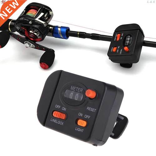 Length Counter Clip On Rod Meter Gauge Depth Finder Digital