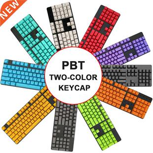 104pcs Universal Mechanical Keyboard PBT Keycaps Computer PC