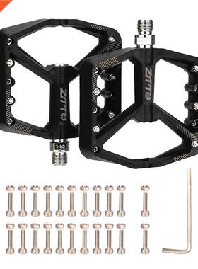 Mountain Bike Pedals 9/16?inch Nylon Fiber Bicycle Platform