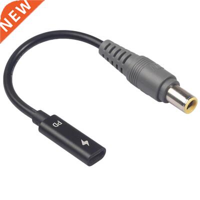 USB Type C Female PD Charging Cable Cord for Lenovo Thinkpad