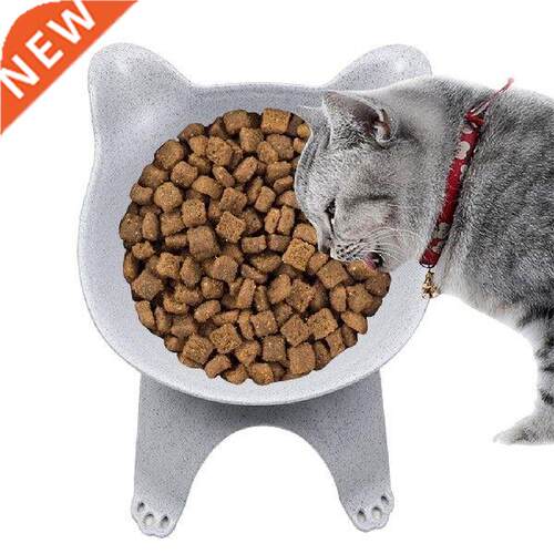 Pet Bowl Lovely Cat Head Non-slip Cat Bowl Dog Bowls Pet