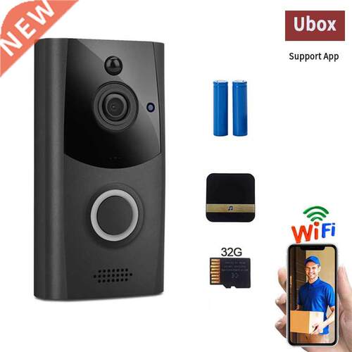 Smart WiFi Video Doorbell Camera Visual Intercom With Chime
