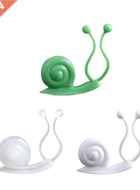 10pcs Plant Climbing Wall Fixture Clips Snail Shape Plants F