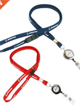 Boeing Airlines Lanyard 787 with Easy Pull Buckle for Pilot