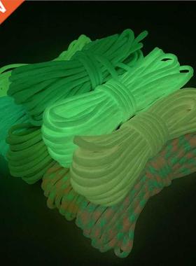 5Yards 4mm Luminous Parachute Cord Rope Lanyard Rope Mil Spe