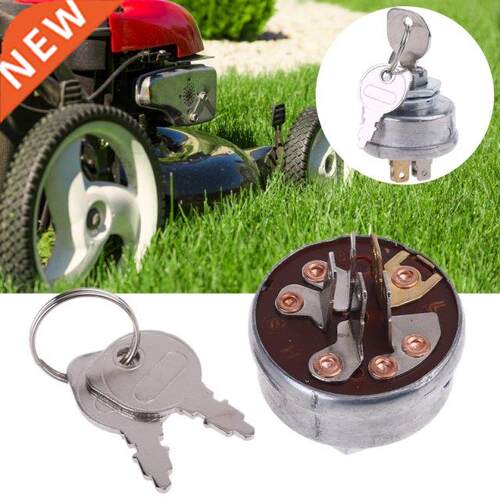 Lawn Tractor Mower Ignition Starter Switch with 5 Termials 2