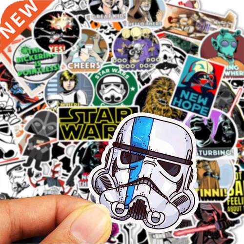 10/50PCS/Pack Cool Star Wars Stickers Funny Waterproof Skat