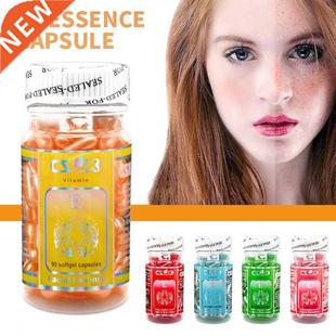 90pcs/box Vitamin E Capsules Anti wrinkle Whitening Cream V