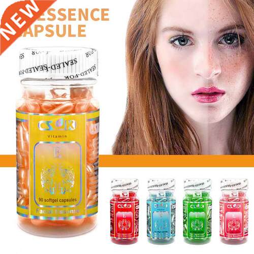 90pcs/box Vitamin E Capsules Anti wrinkle Whitening Cream V