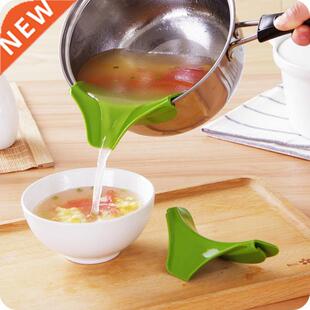 Kitchen Accessories Pans To Prevent Spills Circular Rim Defl