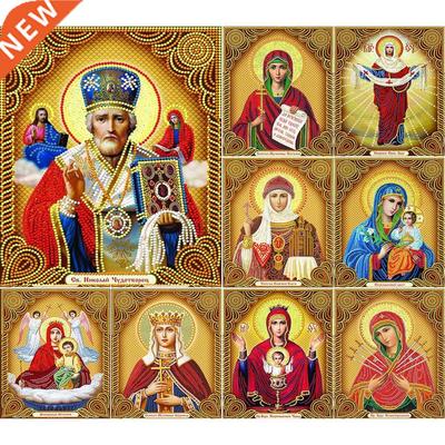 Sale 5D  Diamond Painting Religion Icons Cross Stitch Kit