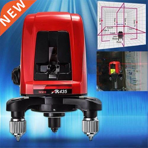 *360 degree Laser Level 2 Line 1 Point Laser 635nm Sla Fun