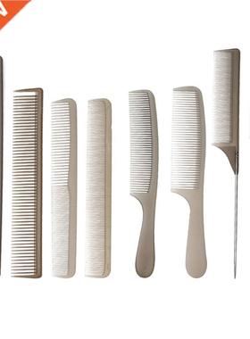 Peigne de coiffeur Pro 8 pièces | Couleur brune, ense