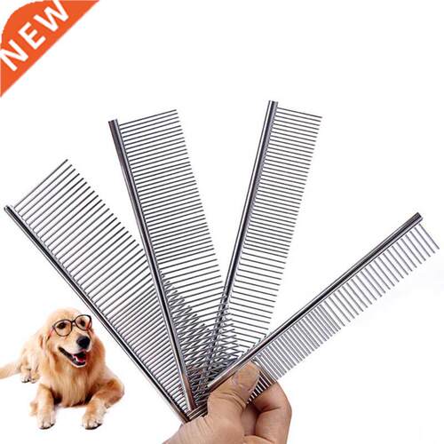 1pc Dog Com Long Thick Hair Fur Removal rush Stainless
