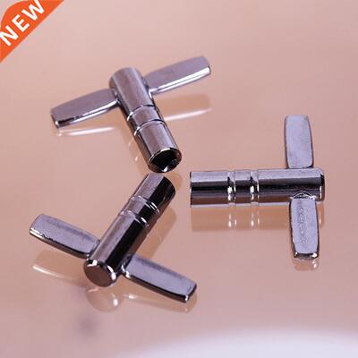 Drum Tuning Key Adjusting Wrench Silver Metal T-shaped 4 Squ