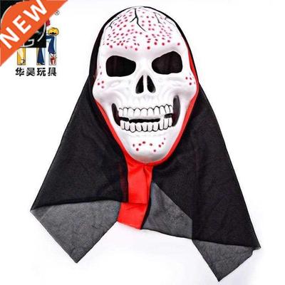 Halloween horror mask bleeding skeleton mask ghost festival