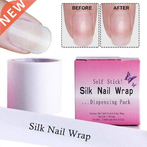 Silk Nil Wrp Fiber Glss Stickers Fingernil Protector