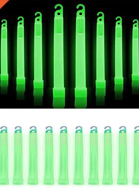 10pcs Military Survival Kit Glowing Stick Ultra Bright Emerg