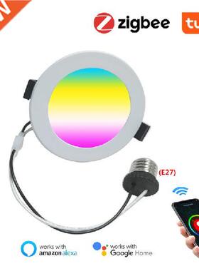 ZigBee 3.0 Dimming Tuya Smart LED RGB WC Downlight Ceiling