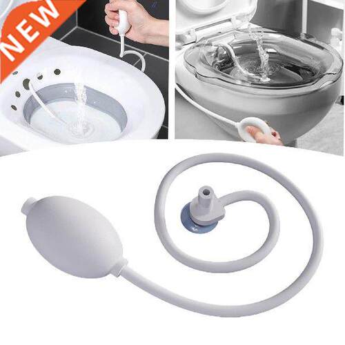 Sitz Bath Flusher Easy to Store Healthy Care Cleaning Hand