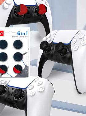 New Design 6pcs Silicone Thumbstick Grips Cover For PS5 Ant