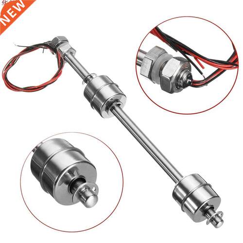 200mm Liquid Float Switch Water Level Sensor Stainless Steel